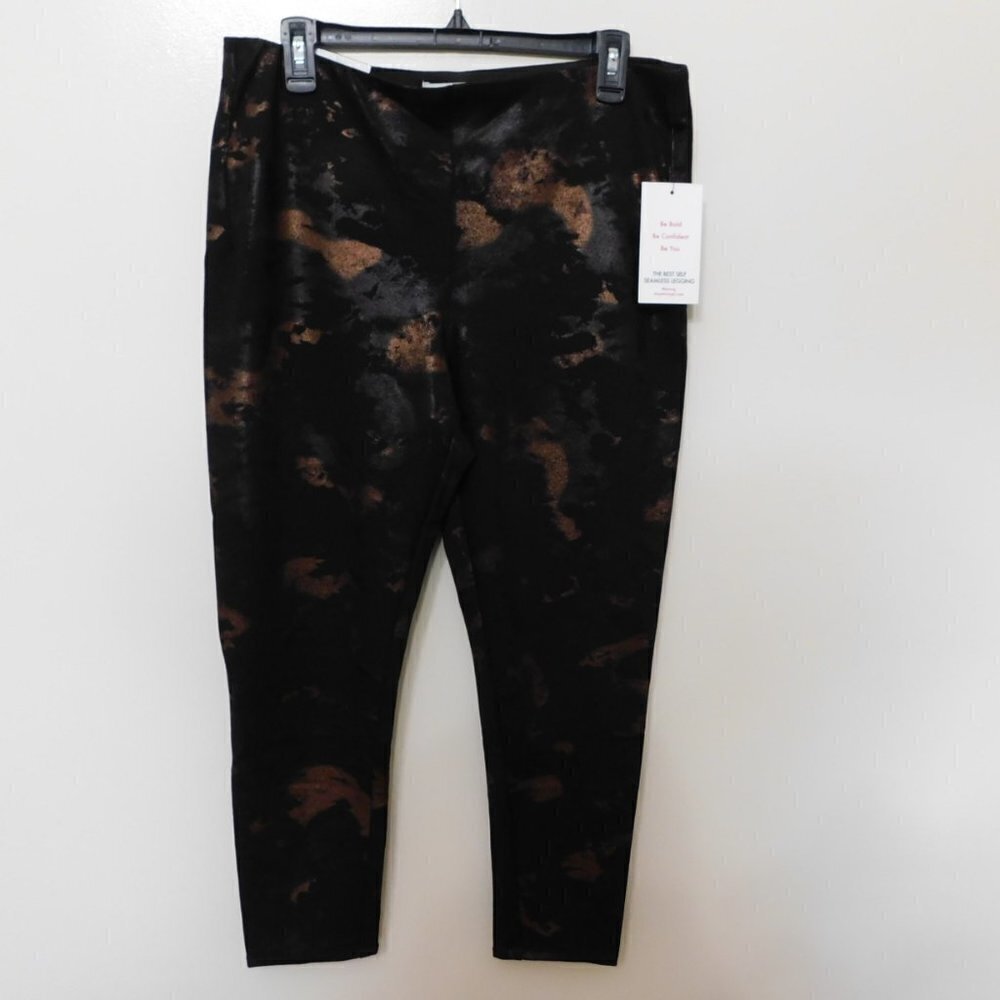 JR153 Skinnygirl Women's Bailey Seamless Pullon Pant Size 14 / 32 x 25 - Picture 2 of 3
